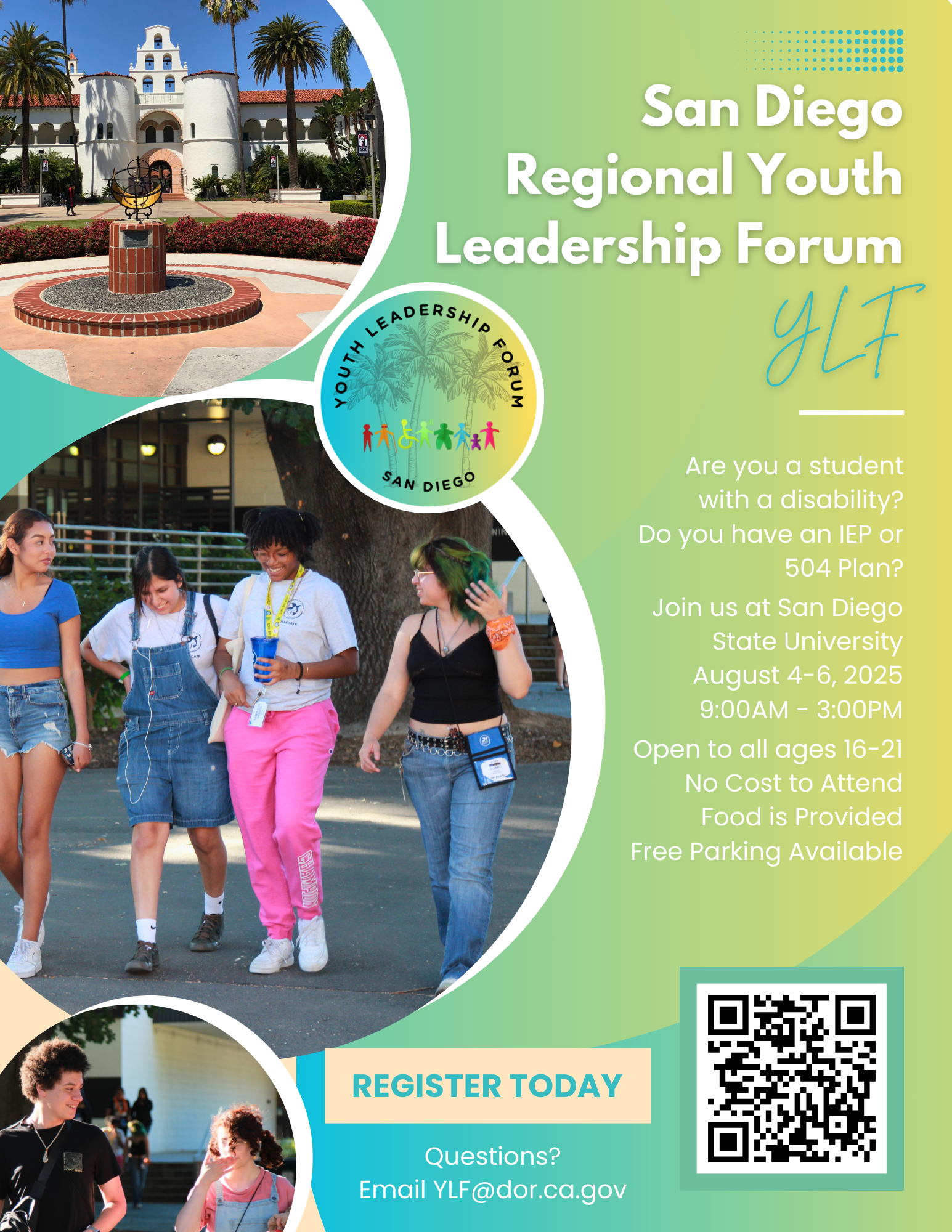 San Diego Regional YLF Event 2025 Flyer